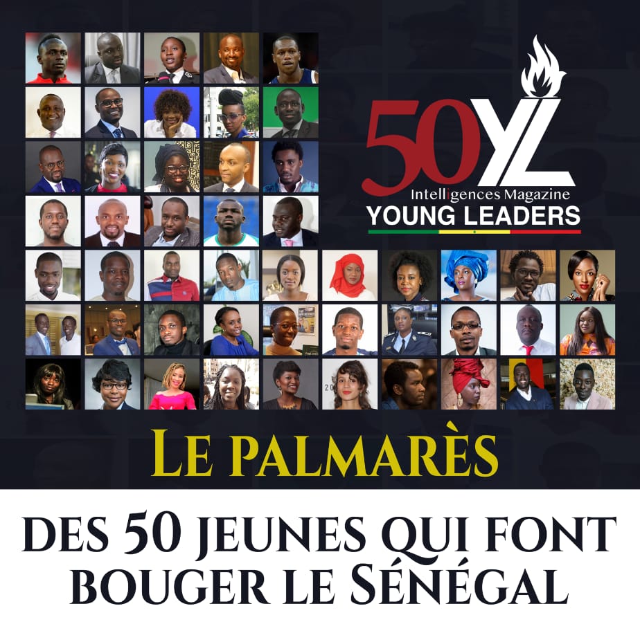 Le Palmarès des 50 jeunes qui font bouger le Senegal