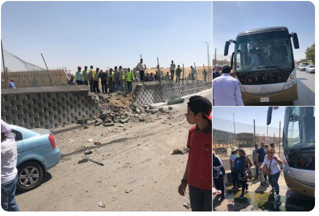 Egypte : explosion contre un car de touristes près des pyramides de Gizeh, des blessés