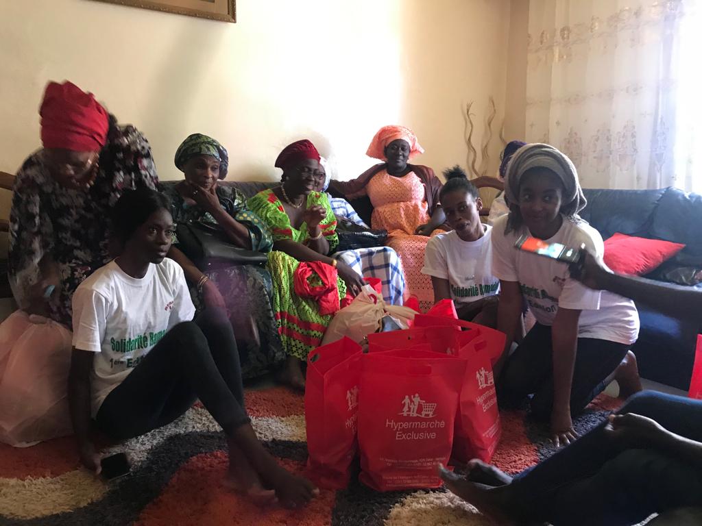 Solidarité Ramadan : Les femmes vulnérables de Yoff, Diamniadio, Ouest-Foire soutenues en denrées alimentaires