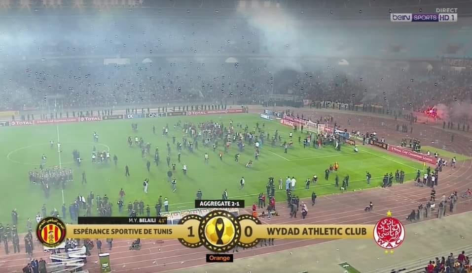 Finale retour de la Ligue des Champions africaine : victoire de l’Espérance de Tunis dans la confusion totale