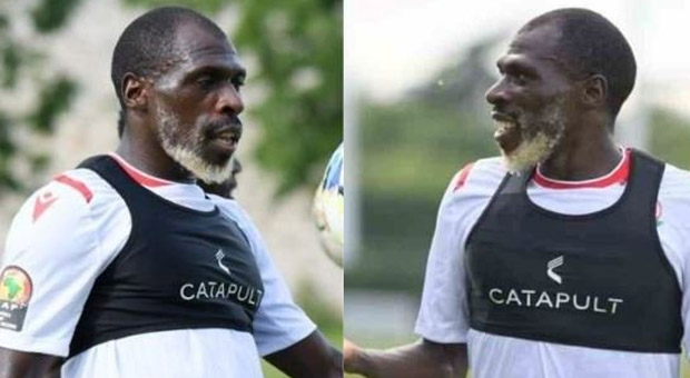 CAN 2019 : 26 ans et barbe blanche, le défenseur Kenyan fait le Buzz ! CAN 2019 : 26 ans et barbe blanche, le défenseur Kenyan fait le Buzz !