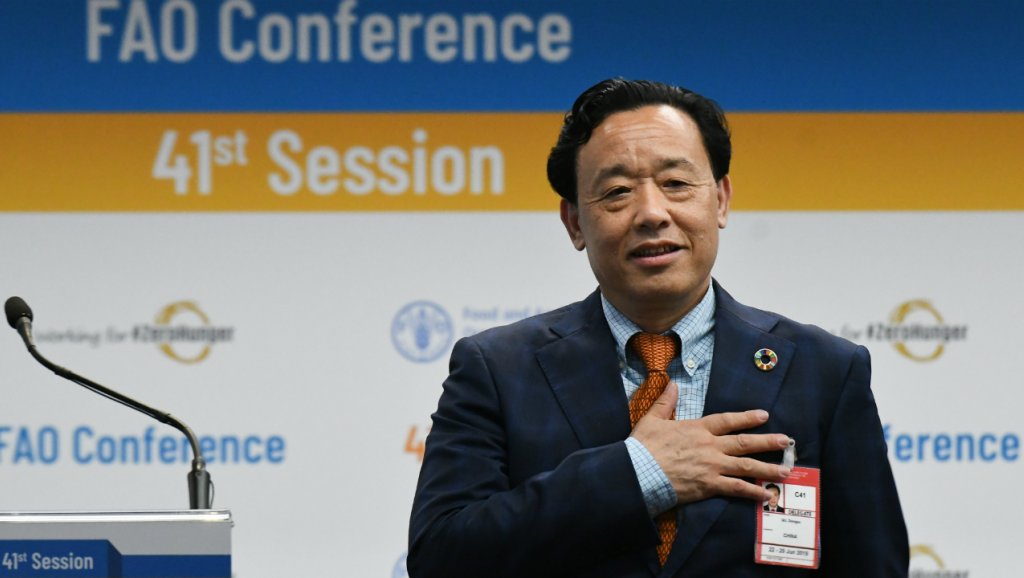 ROME : Le Dr Xu Dongyu élu nouveau DG de la FAO
