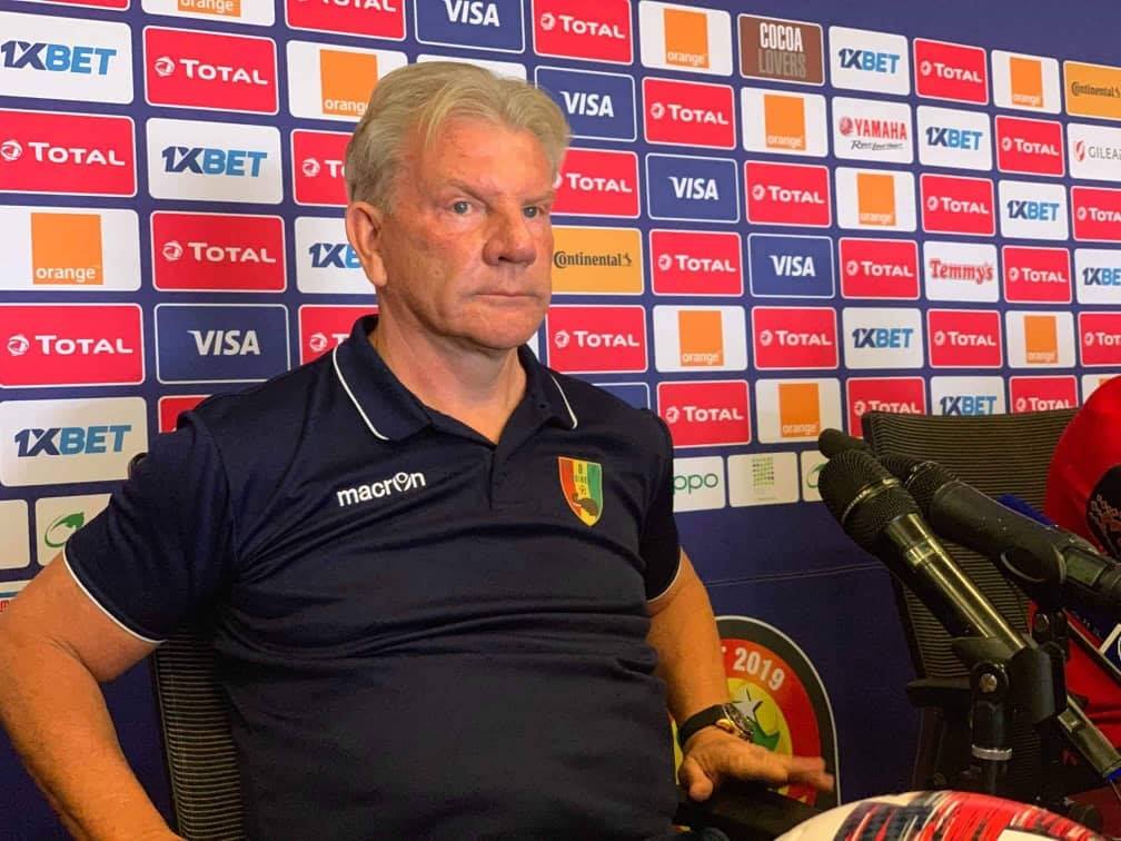 Paul Put, le sélectionneur de la Guinée licencié pour résultats insuffisants et rackets sur les joueurs