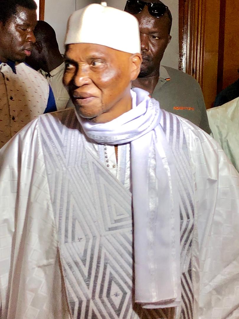 Le Président Abdoulaye Wade reçu par le Khalife Général des Mourides dans sa résidence de Darou Miname. (IMAGES)