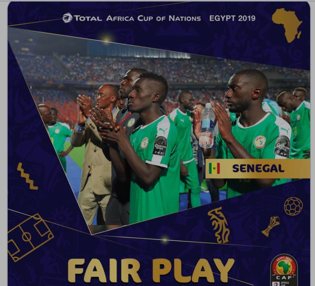 CAN 2019 : Les Lions récompensés par le prix du fair-play