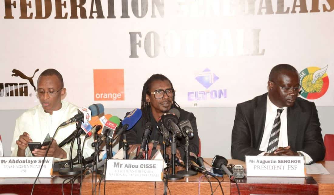 Matches amicaux du mois de Septembre : Aliou Cissé et la FSF décident de ne pas faire jouer les « Lions » (Document)