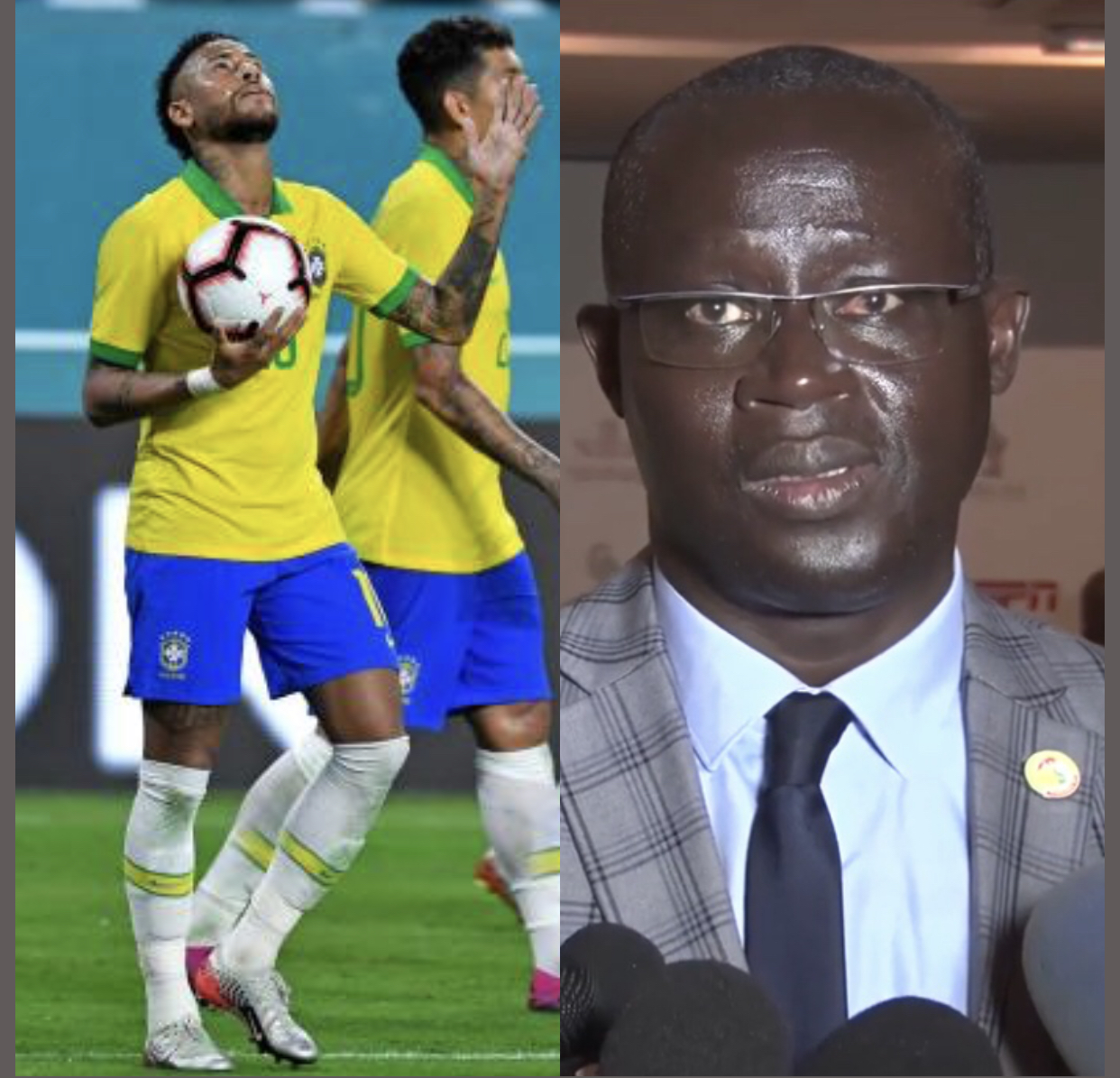 Amical : Les "Lions" du Sénégal joueront contre le Brésil en octobre
