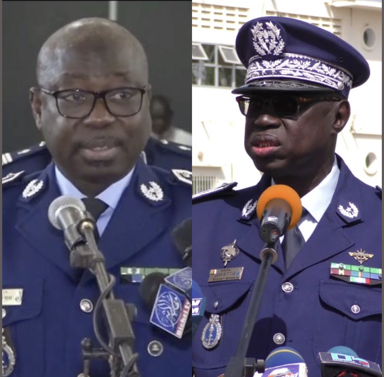 Haut-commandement de la Gendarmerie nationale : Le Général Jean Baptiste Tine remplace Cheikh Sène.