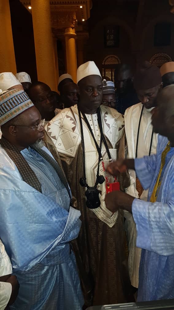 Inauguration « Massalikoul » : Le Khalife de Bambilor apporte son « adiya » au représentant du Khalife général des mourides à Dakar