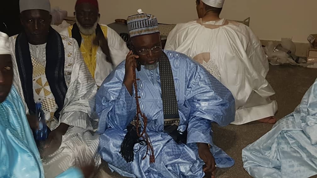 Inauguration « Massalikoul » : Le Khalife de Bambilor apporte son « adiya » au représentant du Khalife général des mourides à Dakar