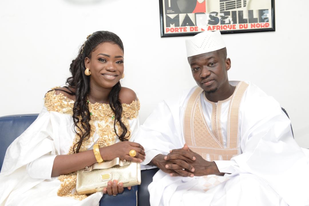 Les images du baptême du journaliste Moustapha Al Amine Fall à la clinique Madeleine.