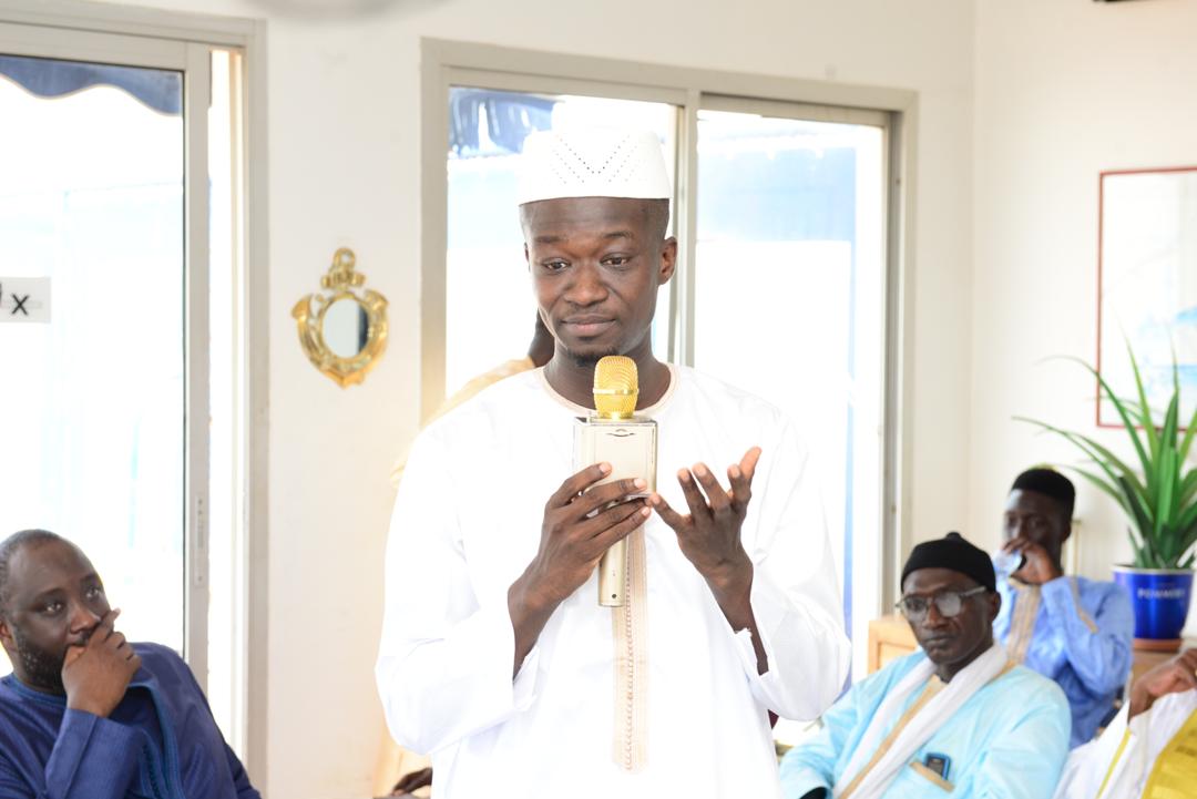 Les images du baptême du journaliste Moustapha Al Amine Fall à la clinique Madeleine.