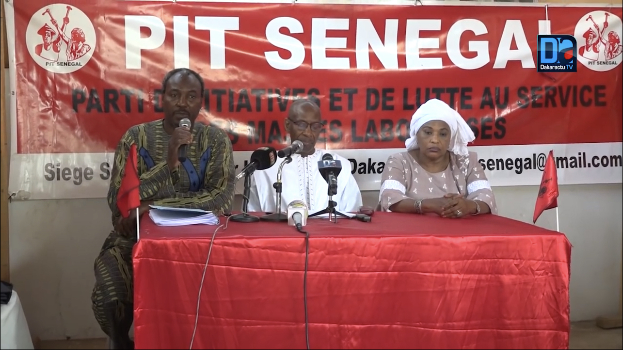 Sénégal/Situation politique et sociale : Le PIT invite à « renforcer la cohésion nationale, la stabilité et la paix civile ».