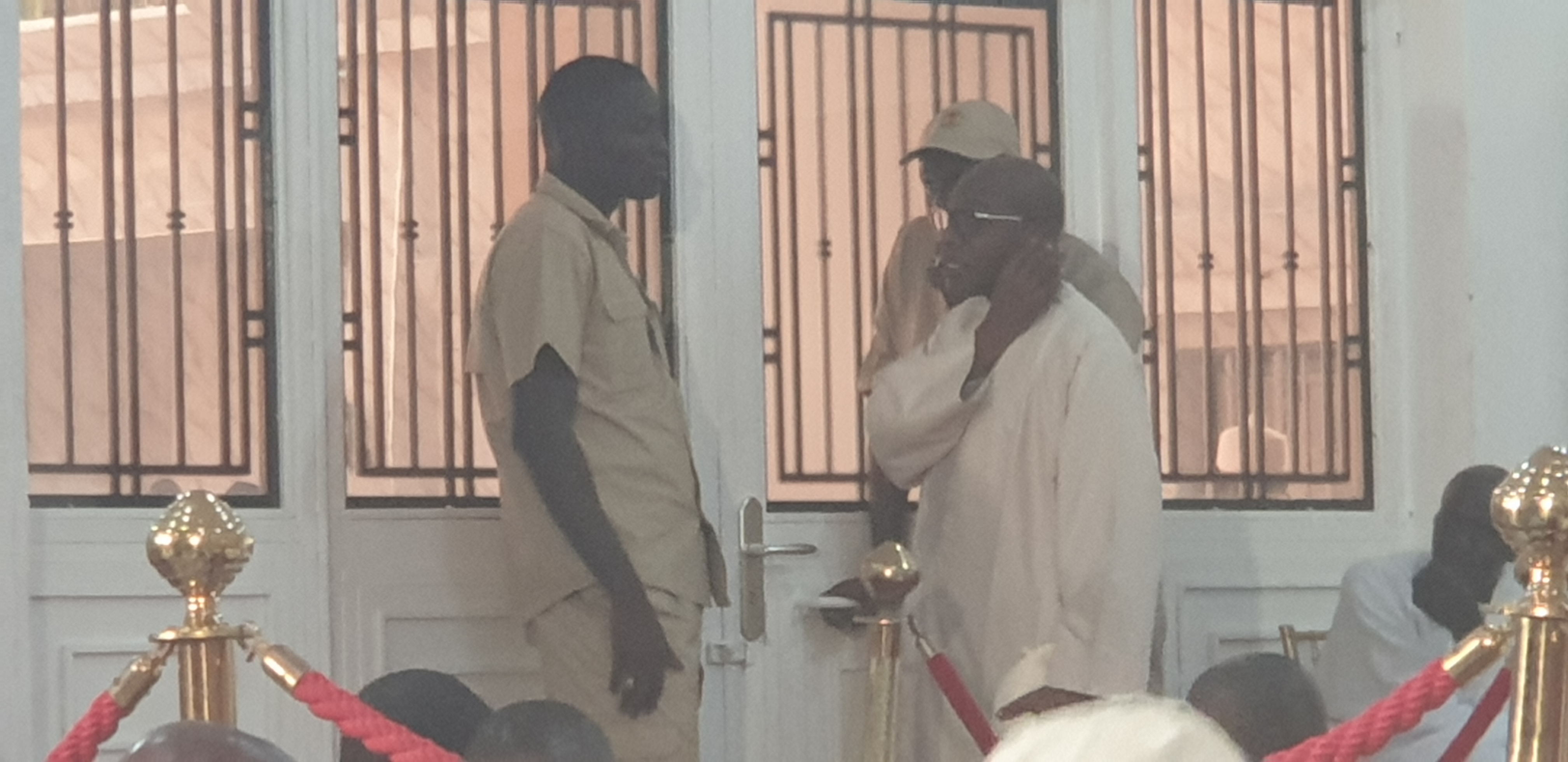 Réception du Président Sall à Touba / La présence remarquée de Serigne Saliou Thioune, Khalife de Cheikh Béthio.
