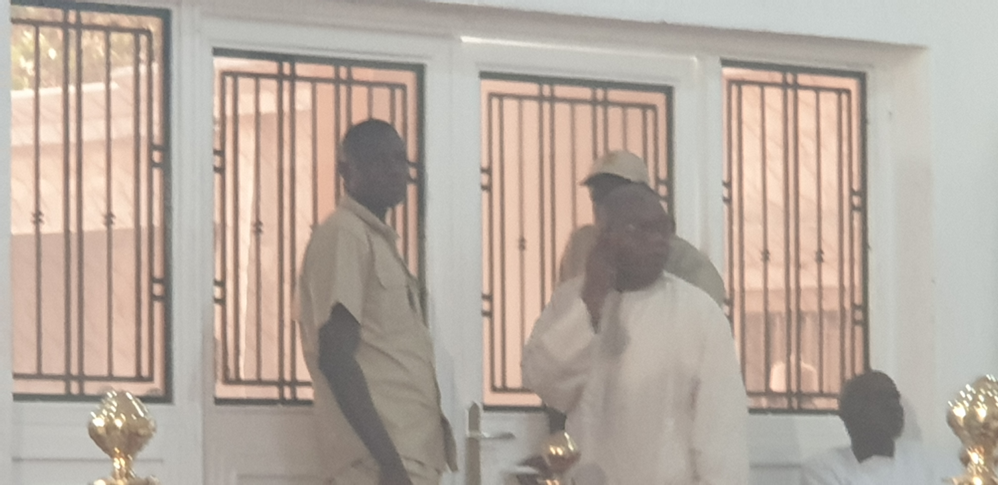 Réception du Président Sall à Touba / La présence remarquée de Serigne Saliou Thioune, Khalife de Cheikh Béthio.