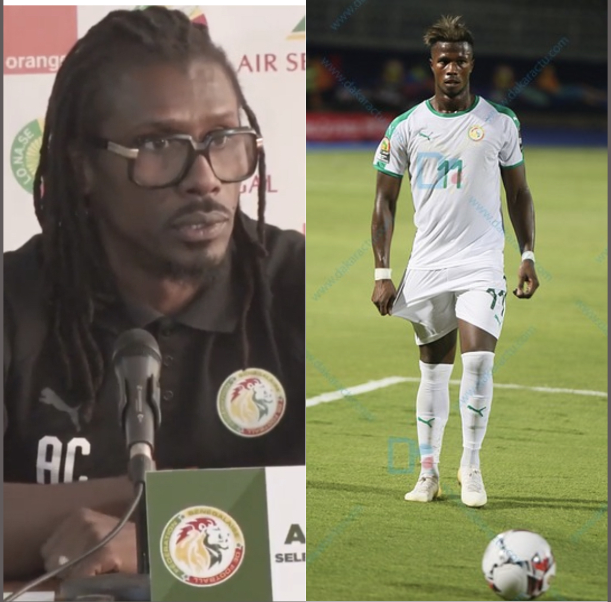 Éliminatoires CAN 2021 : Diao Keïta Baldé absent du groupe pour des raisons familiales. (Aliou Cissé)