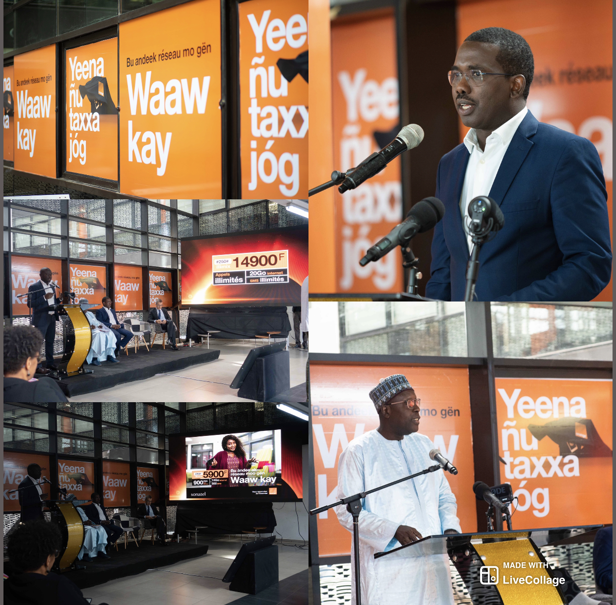 ACTE 5 DE LA REVOLUTION NUMERIQUE : Avec la 4G+ dans toutes les capitales régionales, 4G dans toutes les capitales départementales, Orange offre le meilleur de l'internet partout au Sénégal.