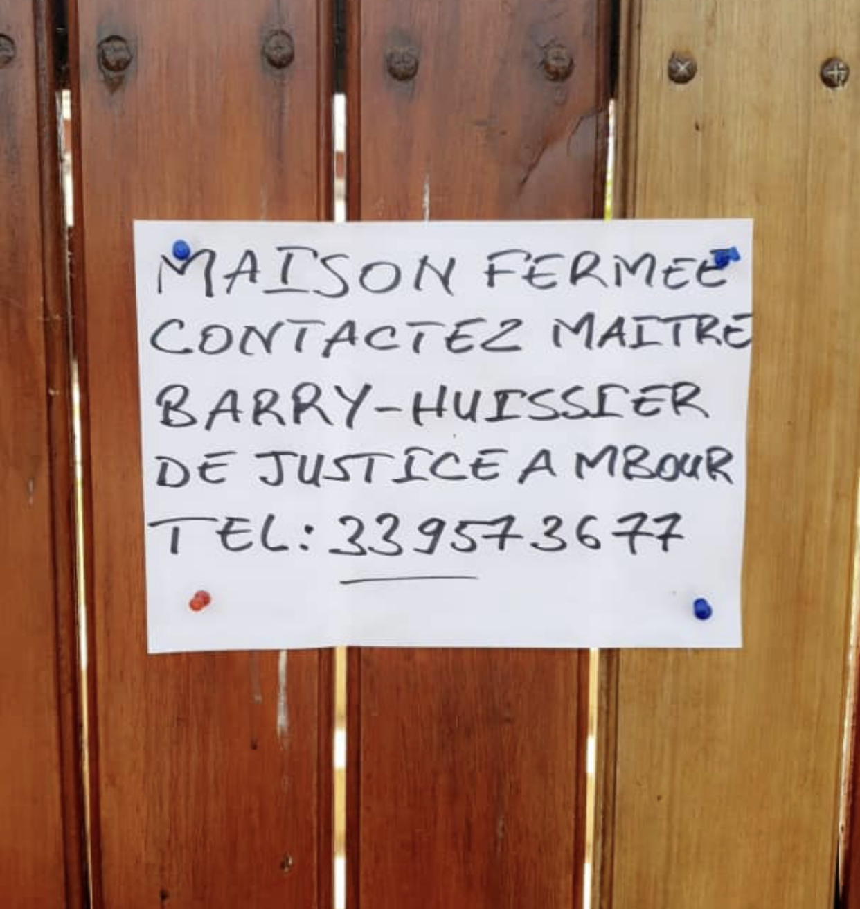 Mbour Plainte Contre L Huissier De Justice Ndeye Lissa Barry Pour Exces D Autorite