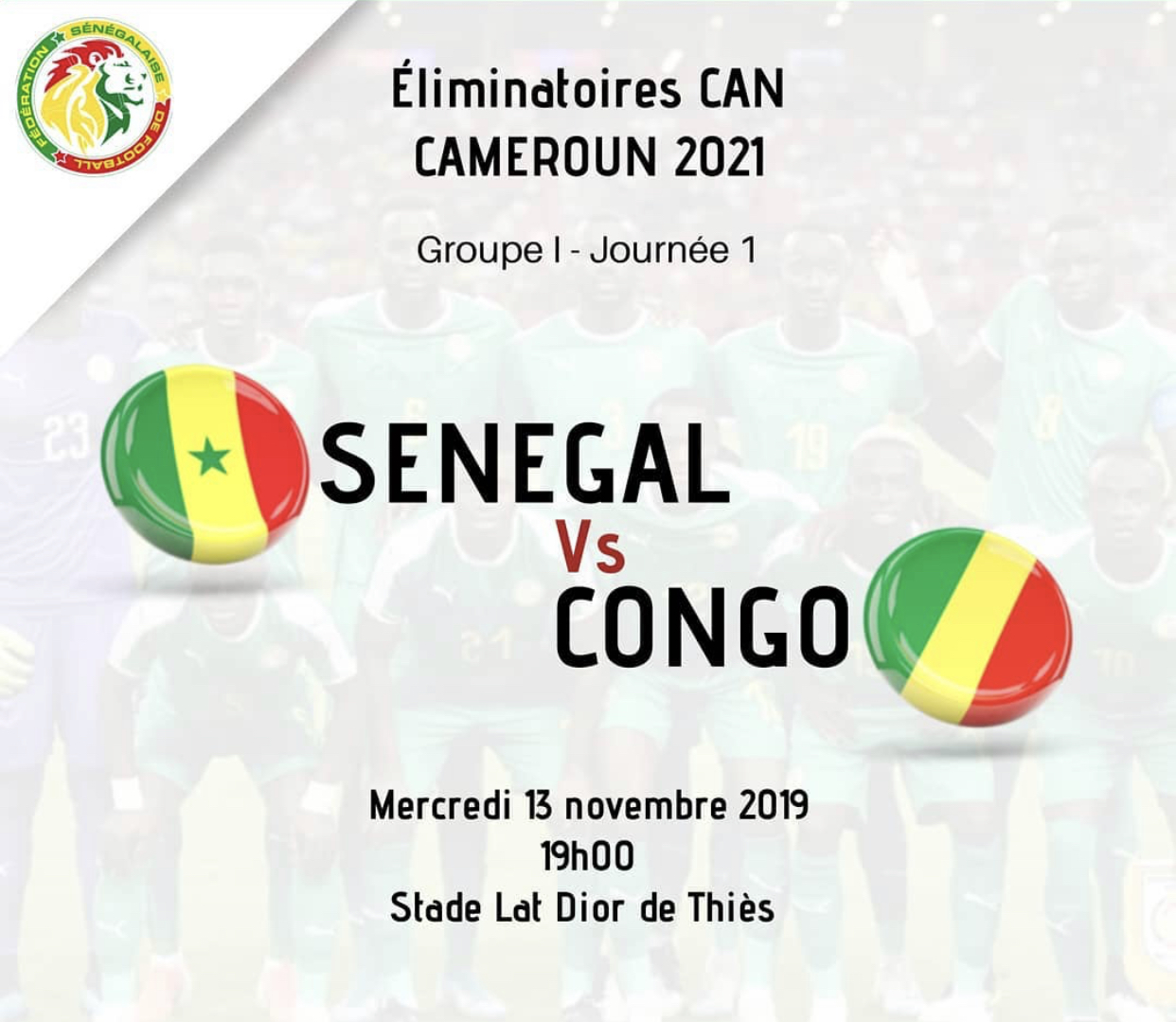 Sénégal - Congo Brazzaville : Les billets vendus au compte-gouttes à Thiès, à 24h du match...