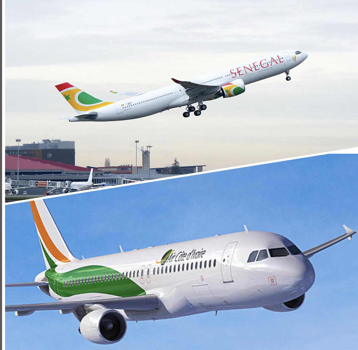 Transport aérien : Duel en haute altitude entre les compagnies Air Sénégal et Air Côte d'Ivoire