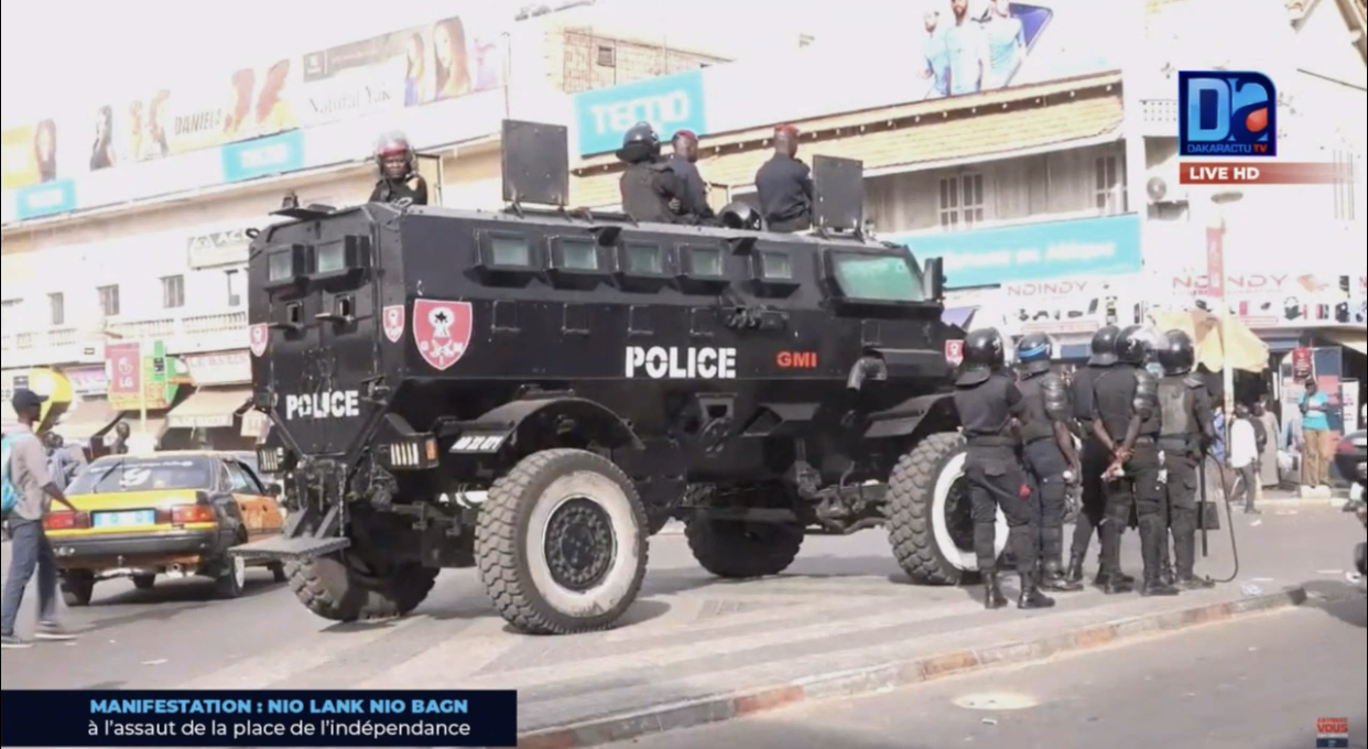 Manif à  la place de l'indépendance : Le bilan fait état de 25 arrestations...