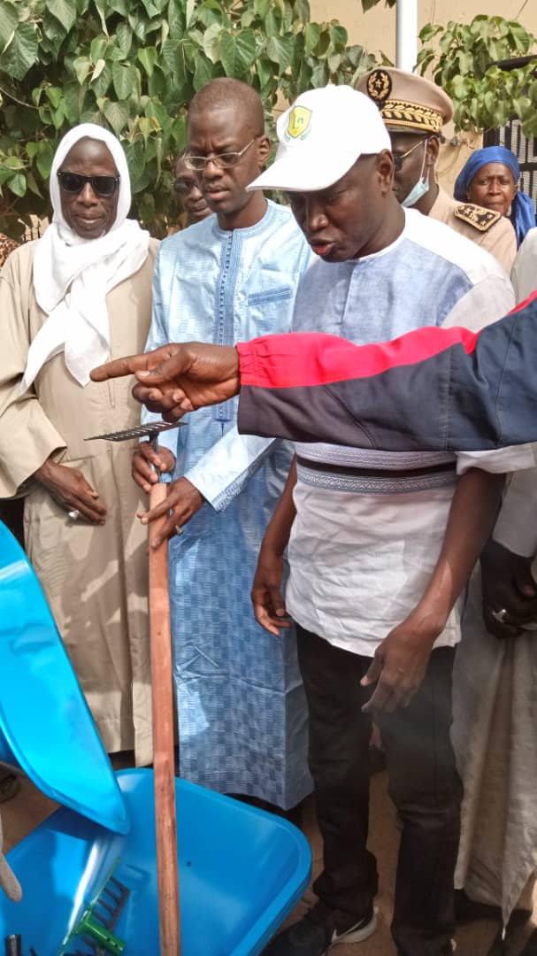 LINGUÈRE : Aly Ngouille Ndiaye préside le lancement de la journée nationale de nettoiement.