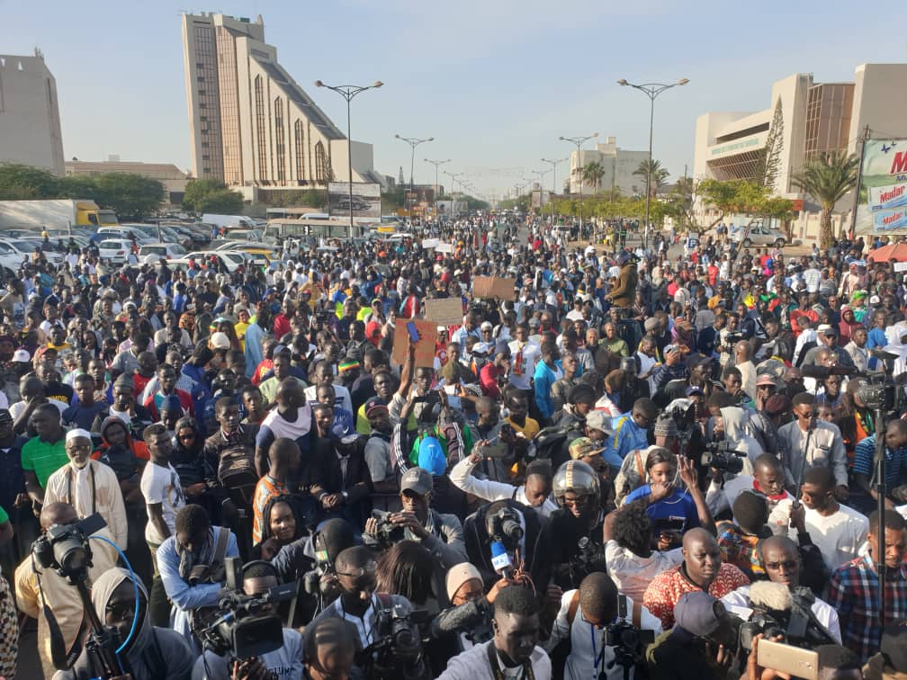 Les images de la mobilisation de « Nio Lank »...