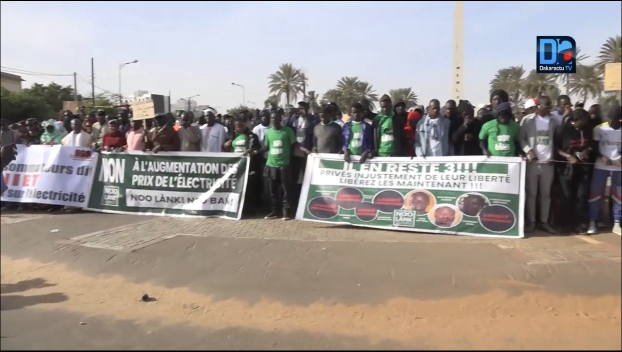 Kaffrine : Nio Lank dénonce la hausse du coût de l'électricité et les délestages.