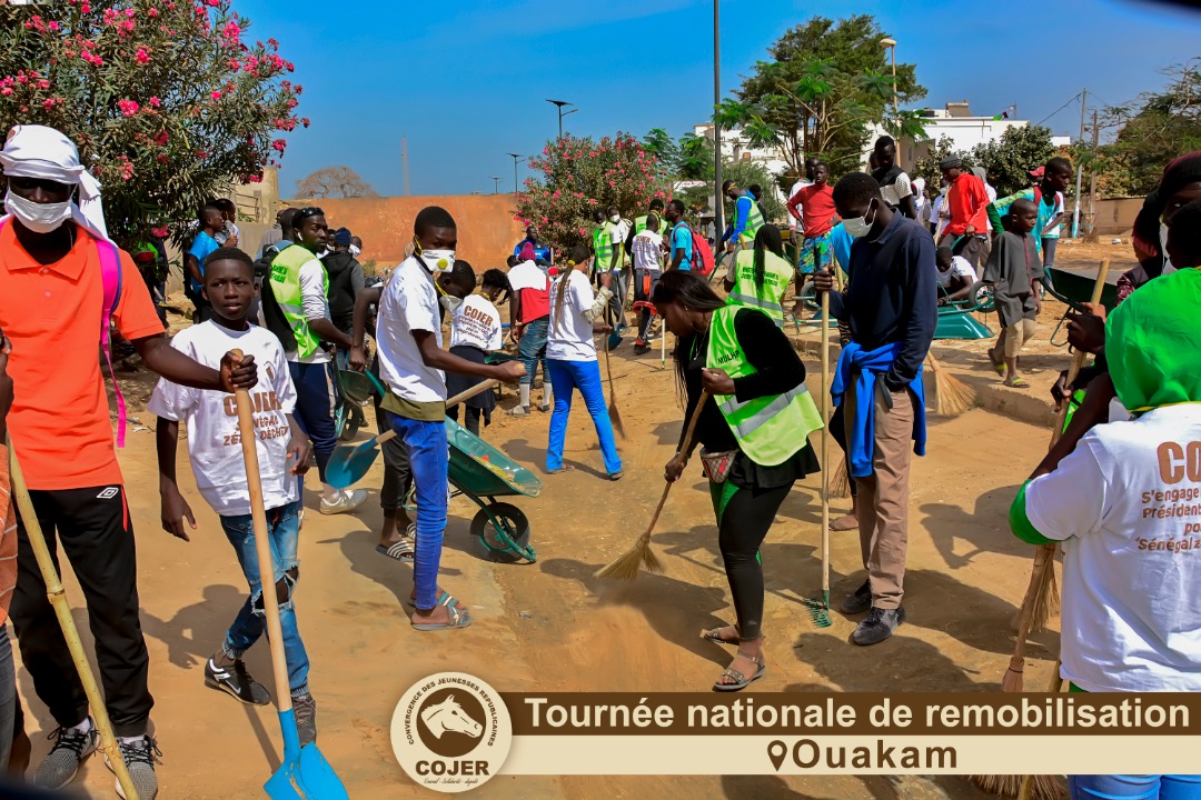 Tournée nationale de remobilisation : la COJER désencombre Ouakam et se structure