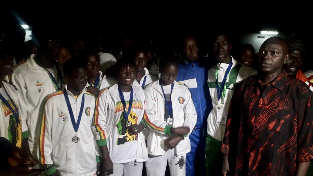 Championnat d'Afrique de karaté de la région Ouest Bamako 2020 : Les athlètes sénégalais décrochent 27 médailles et font une escale à Kaolack.
