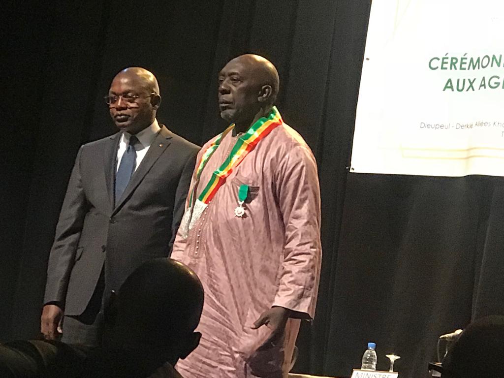 Remise de décorations aux agents du ministère des Collectivités territoriales, du Développement et de l’Aménagement des Territoires, promus aux ordres nationaux.