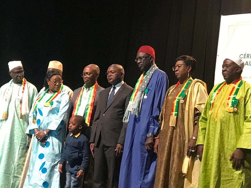 Remise de décorations aux agents du ministère des Collectivités territoriales, du Développement et de l’Aménagement des Territoires, promus aux ordres nationaux.