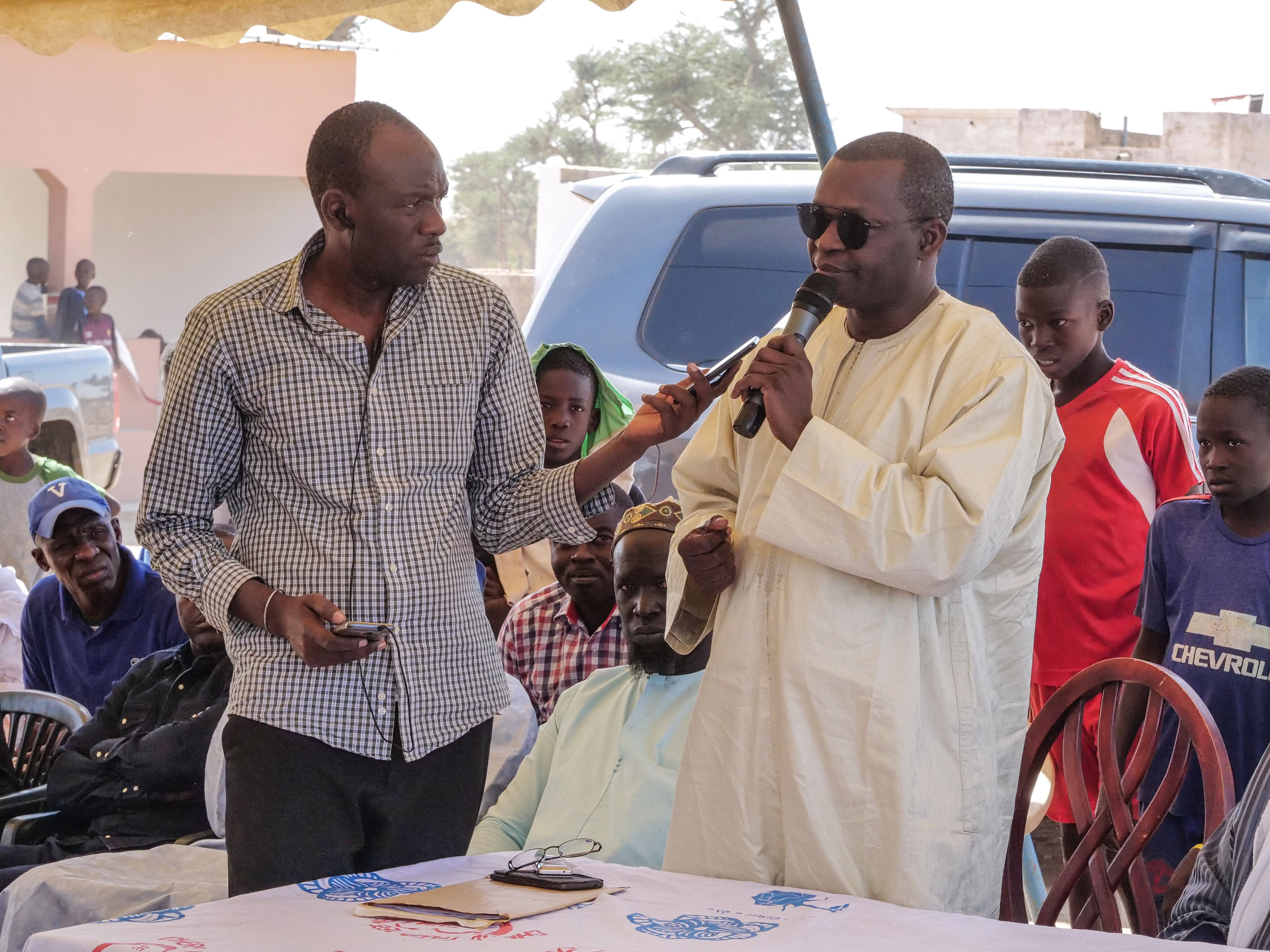 Notto-Diobass : Le ministre-maire Alioune Sarr offre un marché aux femmes du village de Dioungane.