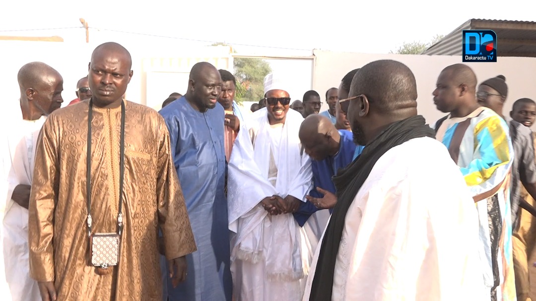 (IMAGES) Magal de Mbacké Kajoor/ Cheikh Bass en visite de courtoisie chez la famille de Serigne Sidy Mokhtar