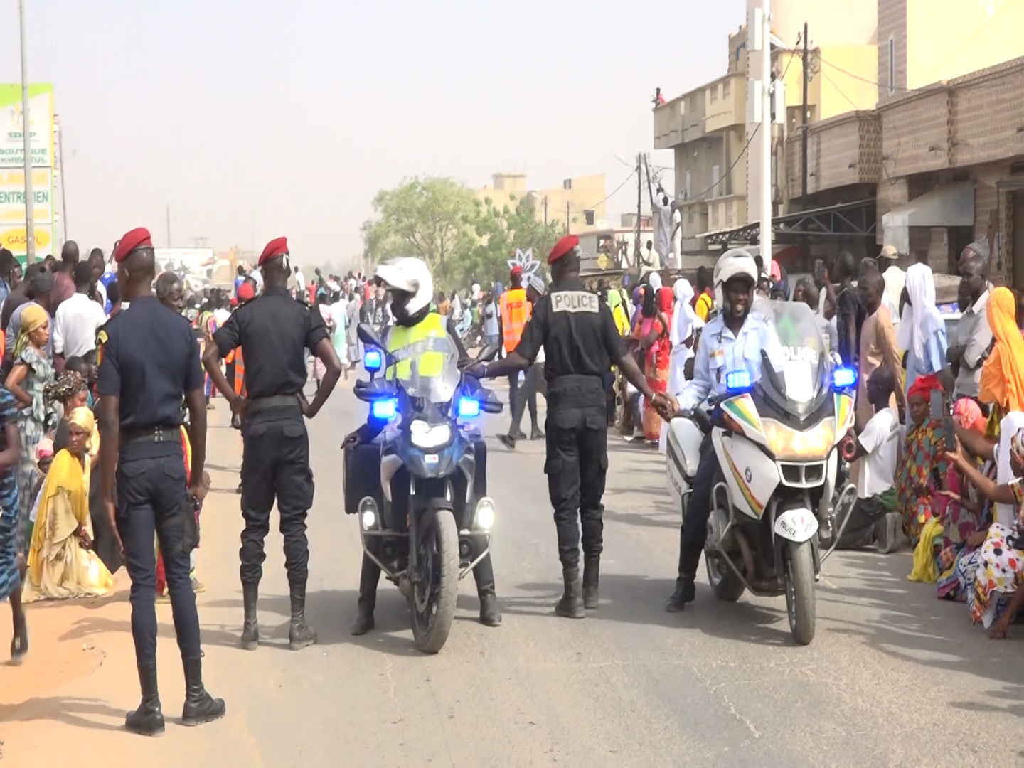 Touba Kaolack : Un accueil chaleureux au khalife général des mourides (Images).