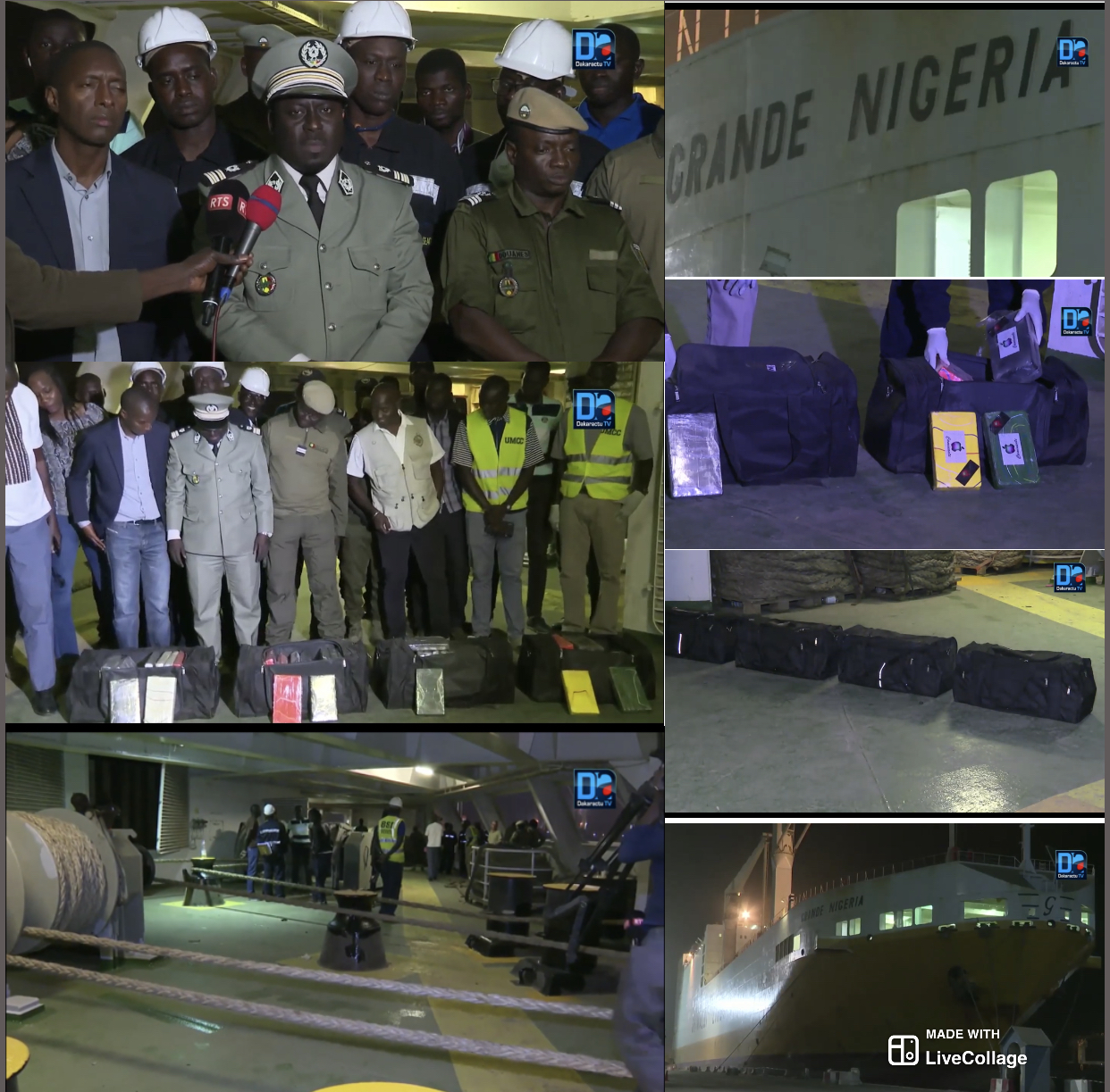 Overdose encore à bord du « Grande Nigeria » à Dakar : Questions autour d'une nouvelle saisie...