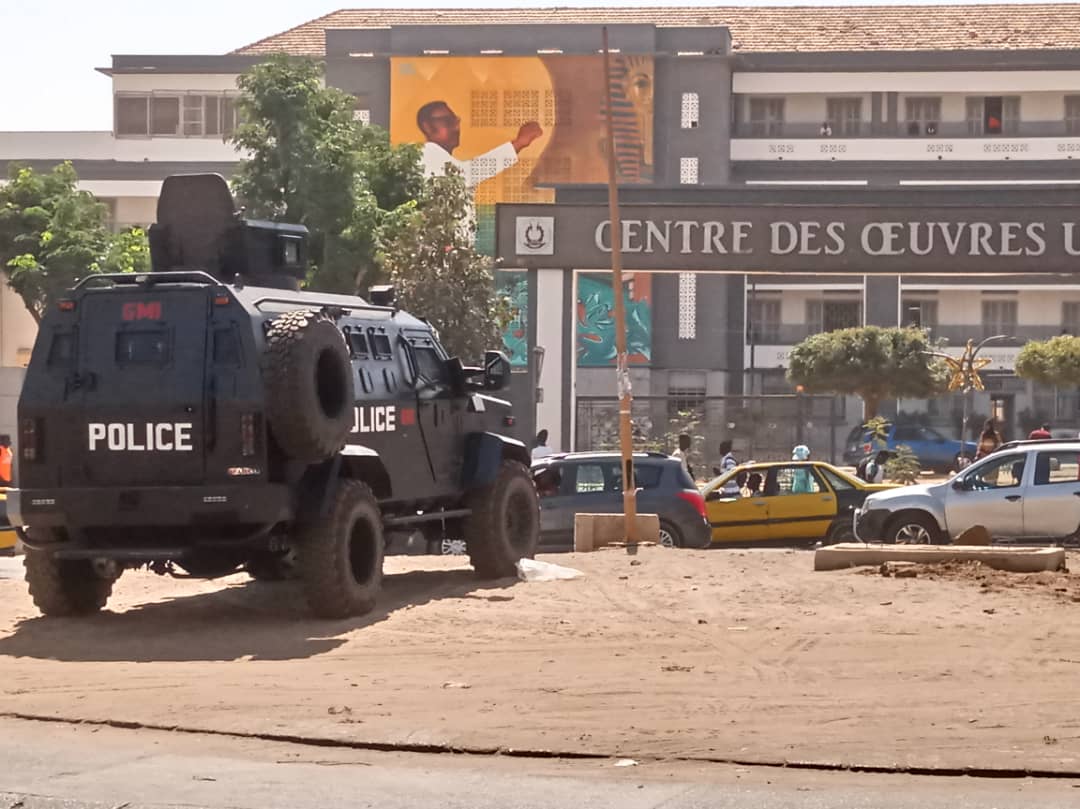 Manif Nio Làank : Les forces de l'ordre déjà sur place...