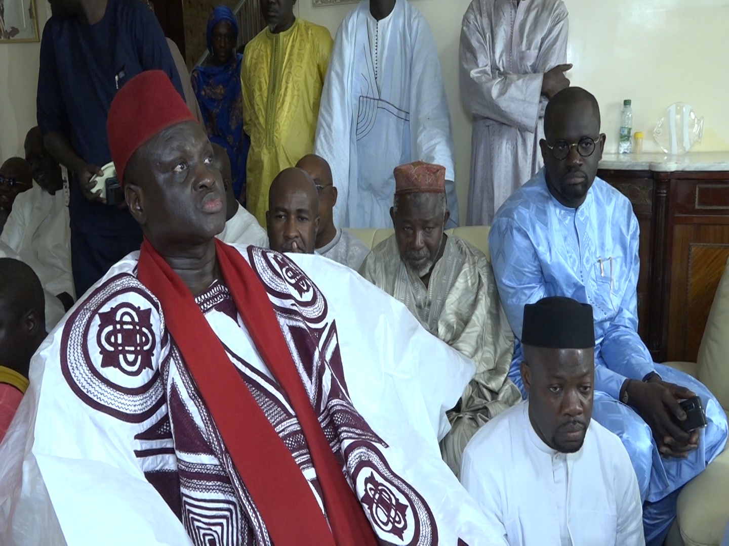 Les images de la cérémonie de 8ème jour du rappel à Dieu d'El Hadj Idrissa Guèye à Kaolack.