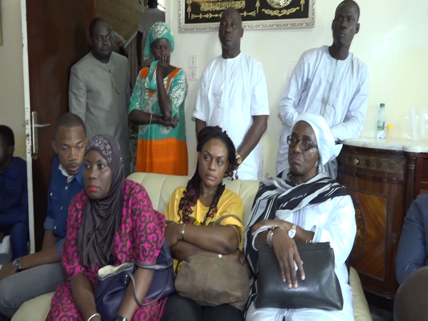 Les images de la cérémonie de 8ème jour du rappel à Dieu d'El Hadj Idrissa Guèye à Kaolack.