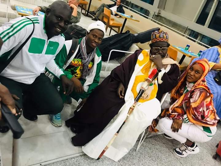 Championnats d'Afrique de Karaté : Imam Cheikh Tidiane Aly Cissé bénit l'équipe nationale.