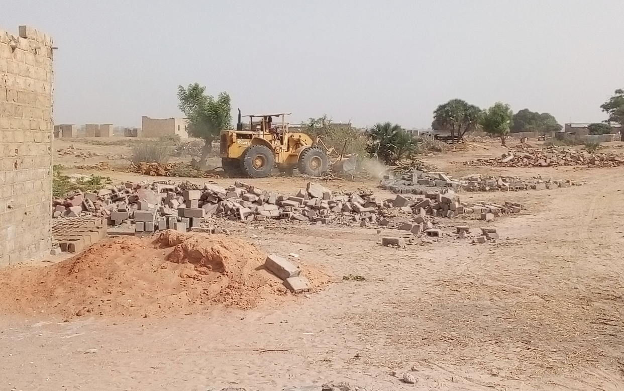 Construction du stade municipal de Kaolack : La Dscos procède à la démolition de 312 emprises.