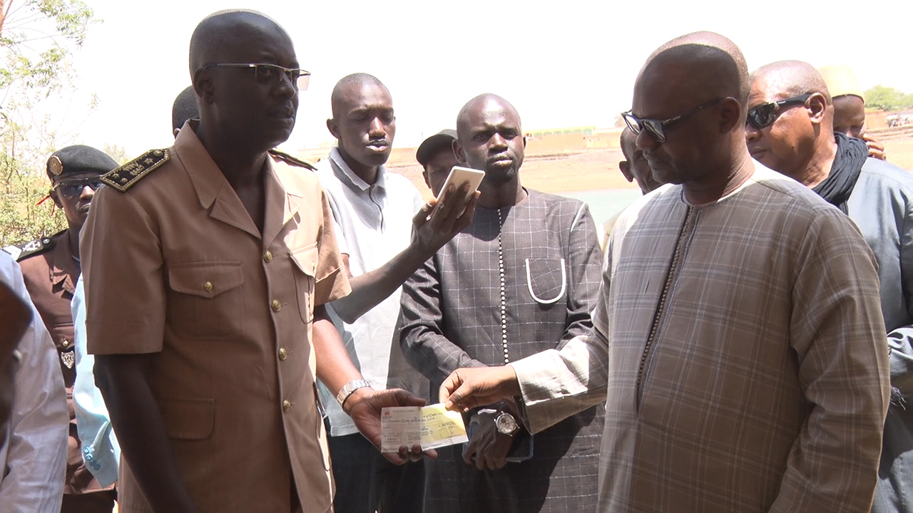 Frontière Sénégalo-mauritanienne : Visite et sensibilisation sur le Covid-19 après  la fermeture  des différents points d'accès