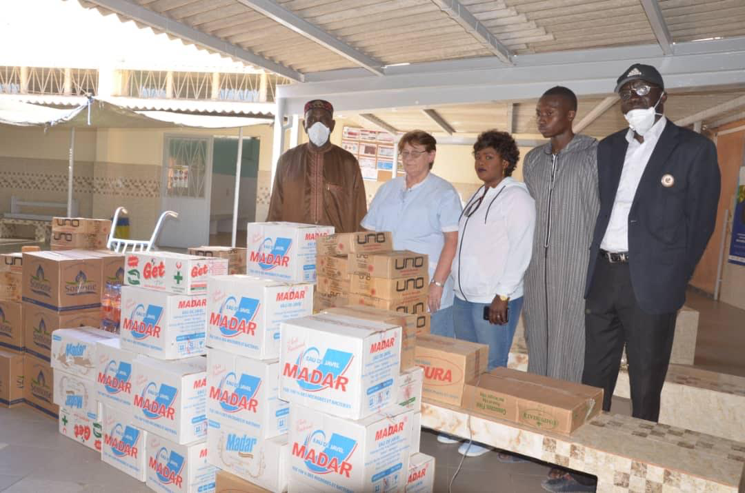 Médina / Lutte contre la Covid-19 : M. Cheikh Ahmed Tidiane Ba et la Catb au secours des structures de santé de la Médina.