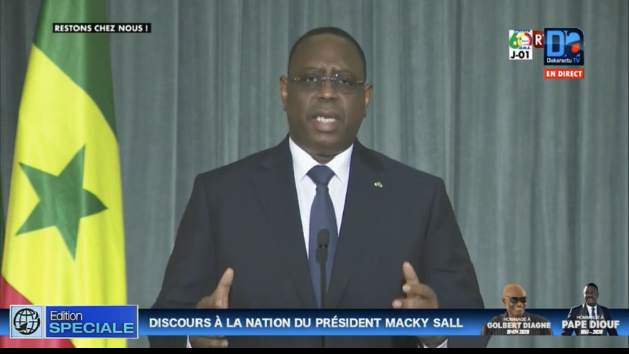 Covid-19 - Renforcement de la capacité de riposte : Le président Macky Sall donne les détails du programme de résilience économique et sociale.