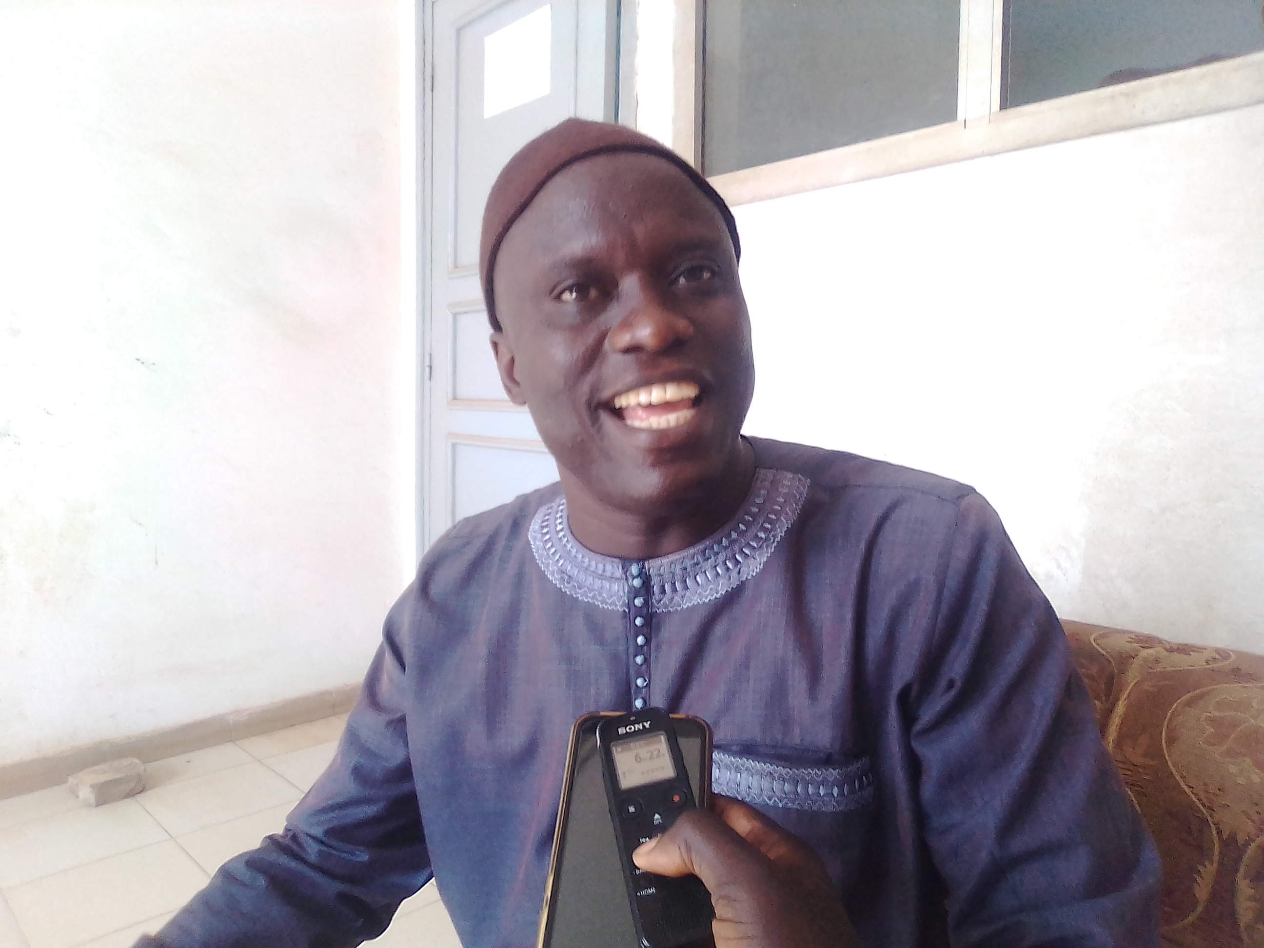 Abdoulaye Cissé, président de la convention des jeunes de Kolda