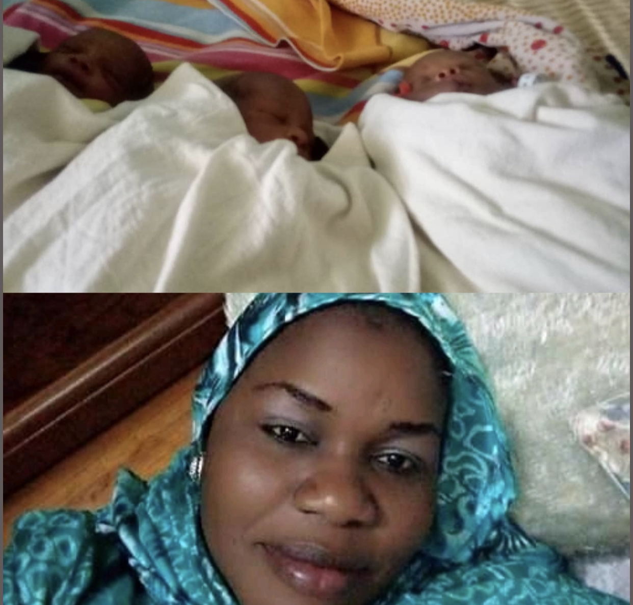 INSOLITE - Trois "bébés couvre-feu" à Touba / Le père baptise ses enfants Macky, Diouf Sarr et Awa l'infirmière.