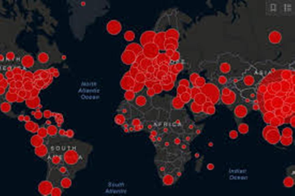 Coronavirus : La carte du Covid-19 dans le monde avec les États-Unis, largement touchés, la Chine de nouveau inquiétée.