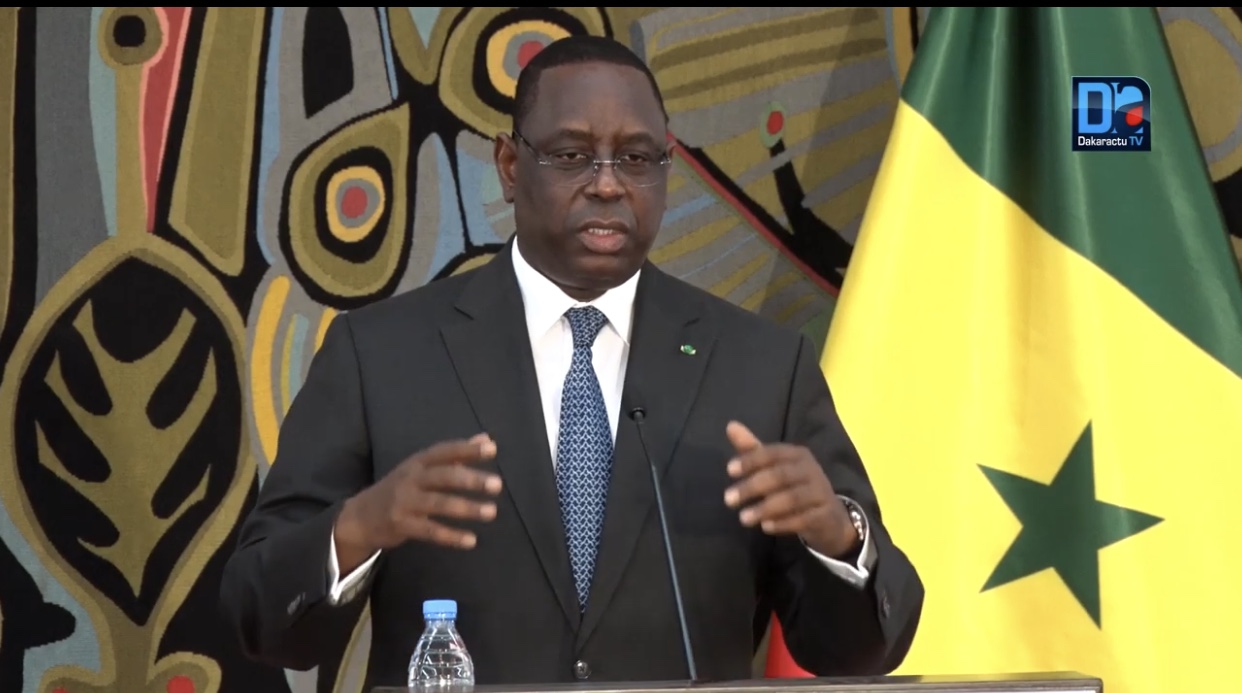 Coronavirus : « Nous devons rester vigilants, car le pic est devant nous, beaucoup reste à faire », estime le président du Sénégal.