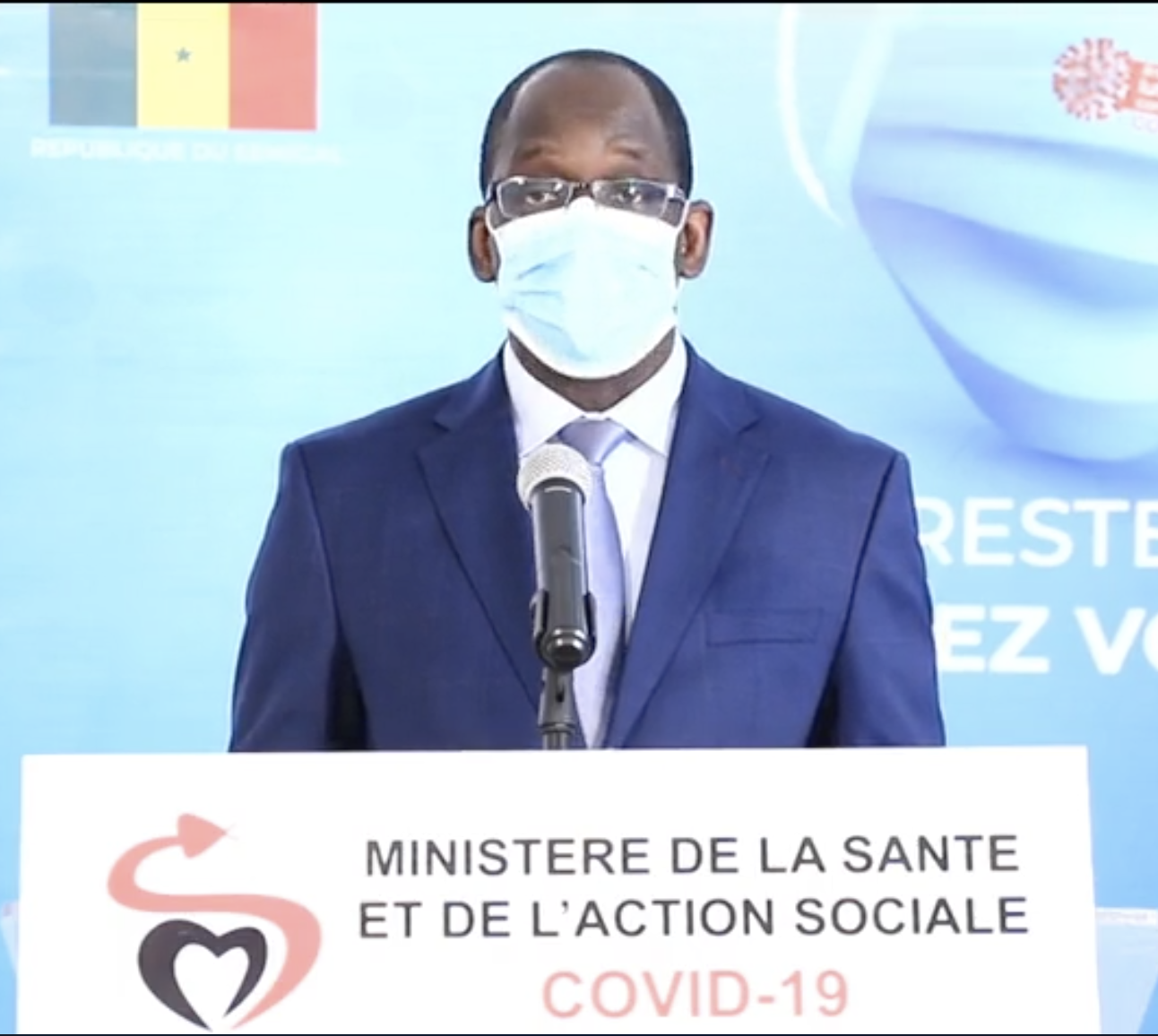 SÉNÉGAL : La déclaration du ministre de la Santé et de l’Action Sociale après 2 mois de lutte contre le COVID-19.