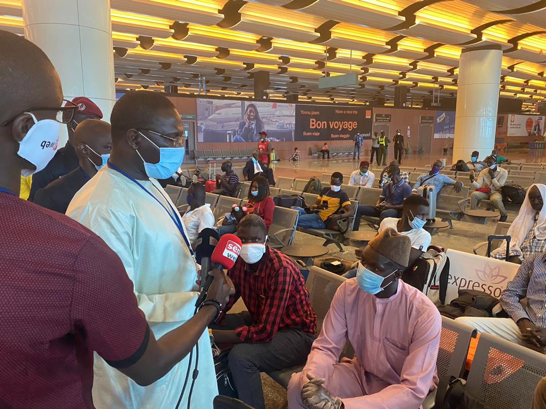 AIBD : Retour vers l’Italie des Sénégalais bloqués au pays depuis le début de la Covid-19.